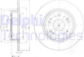 Delphi BG4249 - Discofreno autozon.pro