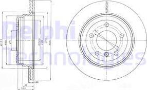 Delphi BG4243C-19B1 - Discofreno autozon.pro