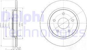 Delphi BG4247 - Discofreno autozon.pro