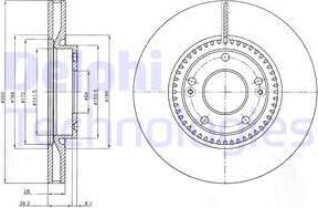 Delphi BG4251 - Discofreno autozon.pro