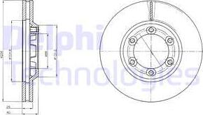 Delphi BG4252 - Discofreno autozon.pro