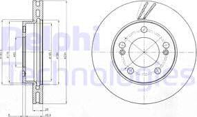 Delphi BG4206 - Discofreno autozon.pro