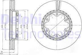 Delphi BG4210 - Discofreno autozon.pro