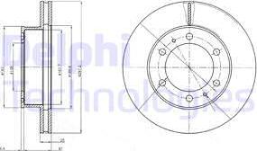 Delphi BG4211 - Discofreno autozon.pro