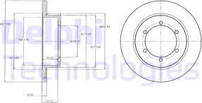 Delphi BG4218 - Discofreno autozon.pro