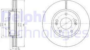 Delphi BG4281 - Discofreno autozon.pro