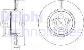 Delphi BG4236 - Discofreno autozon.pro