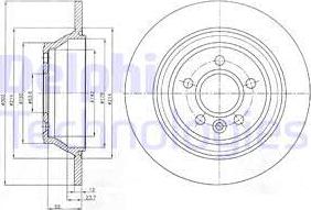 Delphi BG4238 - Discofreno autozon.pro