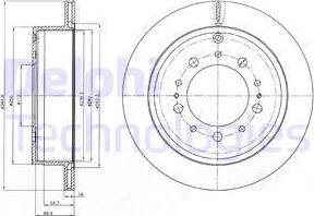 Delphi BG4275 - Discofreno autozon.pro