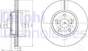 Delphi BG4277 - Discofreno autozon.pro