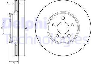 Delphi BG4799C - Discofreno autozon.pro