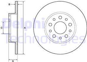 Delphi BG4798C - Discofreno autozon.pro