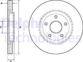 Delphi BG4759C - Discofreno autozon.pro