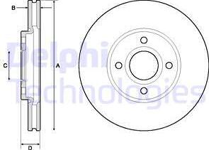 Brake Engineering DI957105 - Discofreno autozon.pro