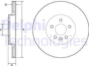 Delphi BG4786C-18B1 - Discofreno autozon.pro