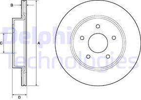 Delphi BG4779C - Discofreno autozon.pro