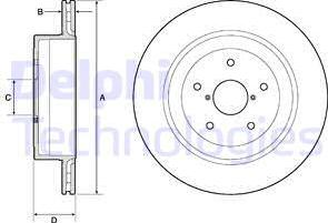 Delphi BG4775C - Discofreno autozon.pro