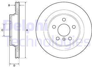 Delphi BG4778C - Discofreno autozon.pro