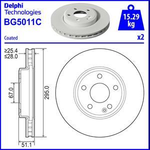 Delphi BG5011C - Discofreno autozon.pro