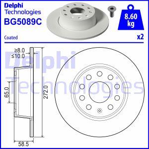 Delphi BG5089C - Discofreno autozon.pro