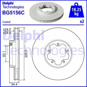 Delphi BG5156C - Discofreno autozon.pro