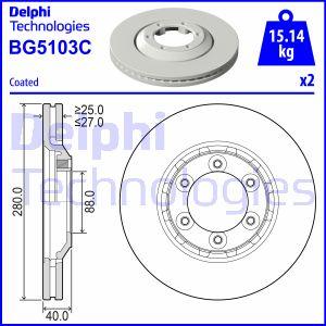 Delphi BG5103C - Discofreno autozon.pro