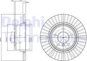 Delphi BG3999 - Discofreno autozon.pro