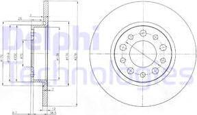 Delphi BG3994 - Discofreno autozon.pro