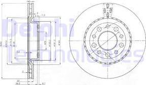 Delphi BG3995 - Discofreno autozon.pro