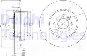 Delphi BG3992 - Discofreno autozon.pro