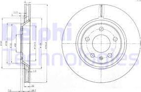 Delphi BG3997 - Discofreno autozon.pro