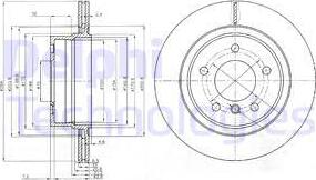 Delphi BG3947 - Discofreno autozon.pro