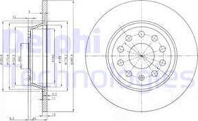 Delphi BG3954 - Discofreno autozon.pro