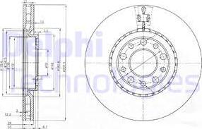 Delphi BG3951 - Discofreno autozon.pro