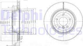 Delphi BG3961 - Discofreno autozon.pro