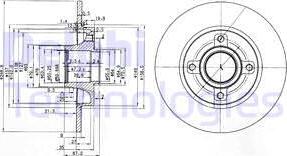 Delphi BG3962 - Discofreno autozon.pro