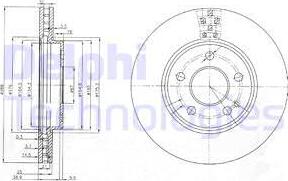 Delphi BG3909 - Discofreno autozon.pro