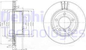 Delphi BG3900C - Discofreno autozon.pro