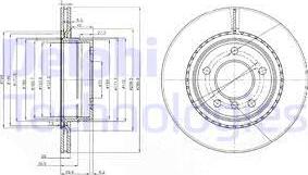 Delphi BG3901C-19B1 - Discofreno autozon.pro