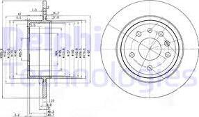 Delphi BG3908 - Discofreno autozon.pro