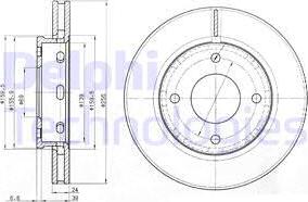 Delphi BG3987 - Discofreno autozon.pro