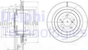 Delphi BG3931 - Discofreno autozon.pro