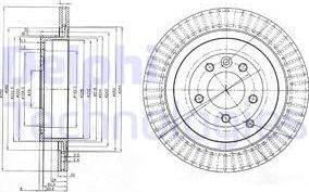 Delphi BG3925C-19B1 - Discofreno autozon.pro