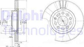 Delphi BG3928 - Discofreno autozon.pro