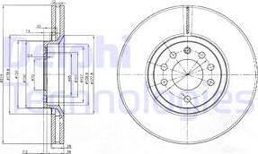 Delphi BG3973 - Discofreno autozon.pro