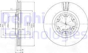 Delphi BG3972 - Discofreno autozon.pro