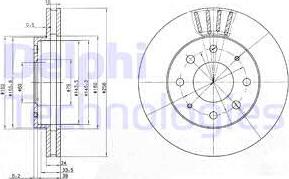 Delphi BG3401 - Discofreno autozon.pro