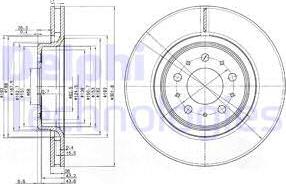 Delphi BG3418 - Discofreno autozon.pro