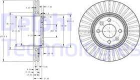 Delphi BG3430C - Discofreno autozon.pro