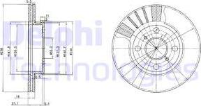 Delphi BG3424 - Discofreno autozon.pro